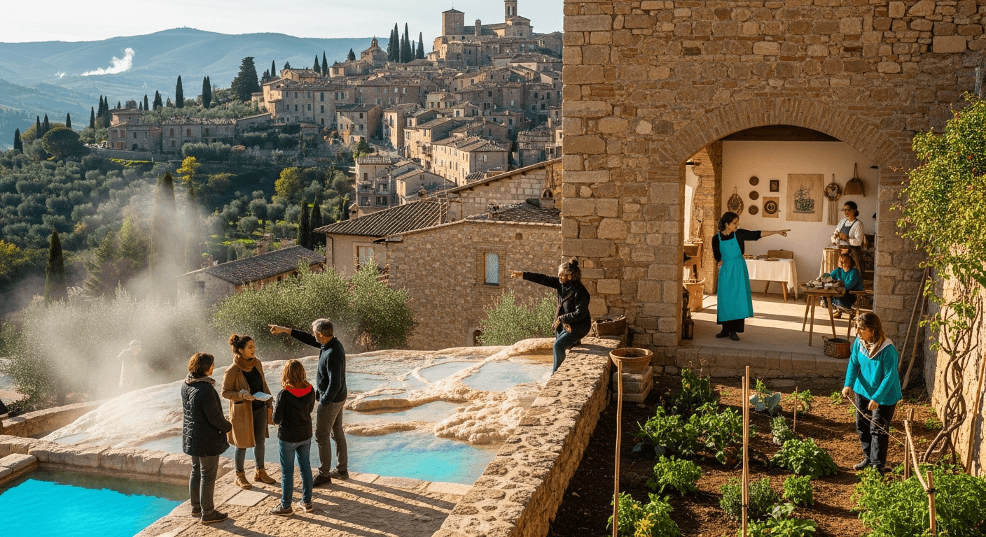 The Renaissance of Italy's Natural Thermal Springs and Historic Villages: A Rediscovered Treasure for Sustainable Touris